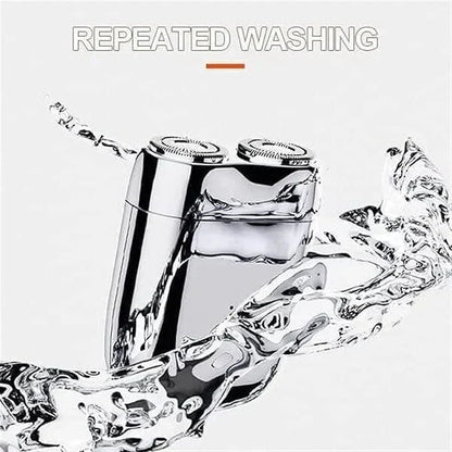 Mini Shavers for Men, Washable Double Head