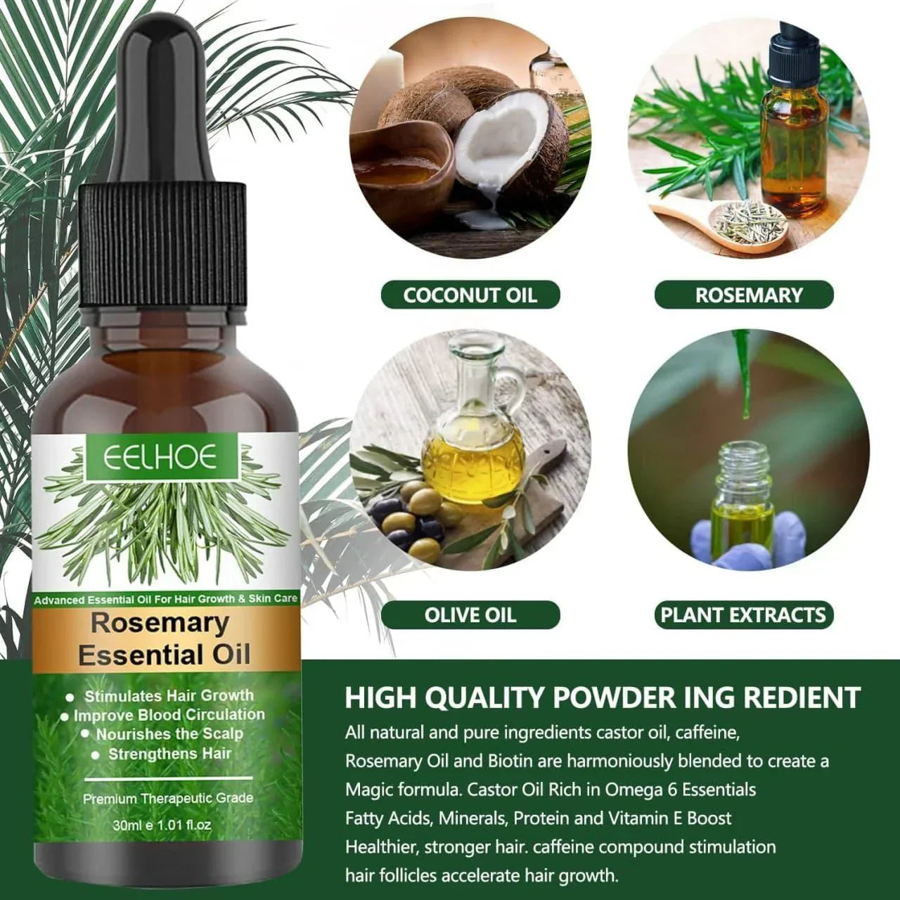 Rosemary Flourish Oil for Hair Growth 30ml