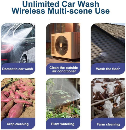 Pressure Washer For Car (Double Battery) (غسالة ضغط للسيارة ببطاريتين)