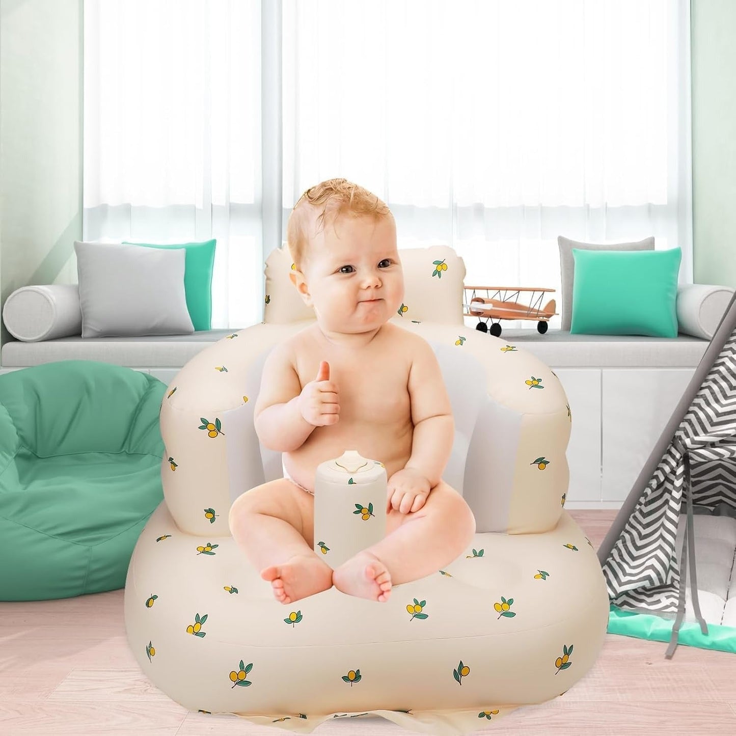 Inflatable Baby Seat (مقعد أطفال هوائي)